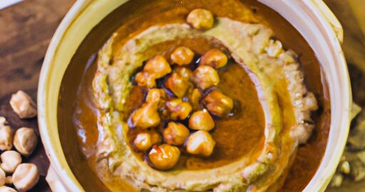 Kořeněná humusová pomazánka