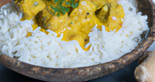 Kuřecí korma s listovým špenátem