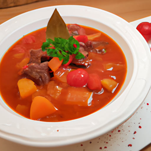 Bramborový guláš s fazolkami