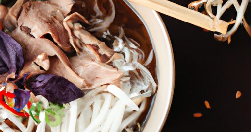 Phở hovězí polévka