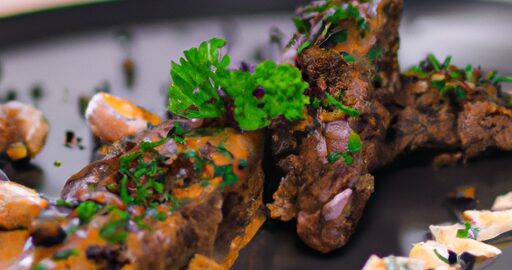 Kuřecí steak s dýňovým pyré