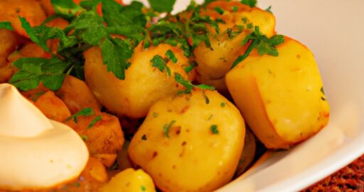 Domácí těstoviny s rajčatovou omáčkou.