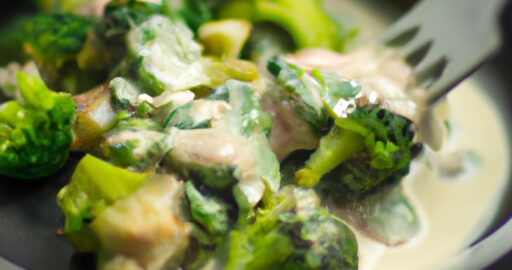 Brokolicová polévka s kokosovým mlékem