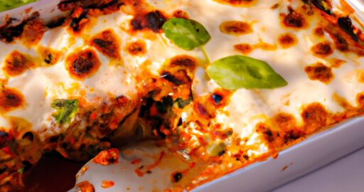 Italské lasagne s pestem