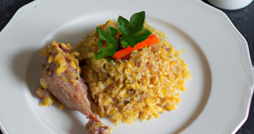 Kořeněný beránek s rýží