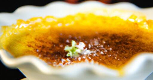 Creme brulee květová medová