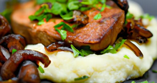 Kuřecí smaženice s bylinkovou omáčkou