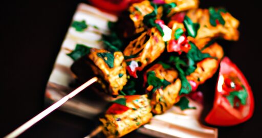 Jehněčí kebab s tahini