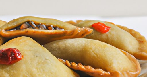 Kuřecí empanadas se salsou