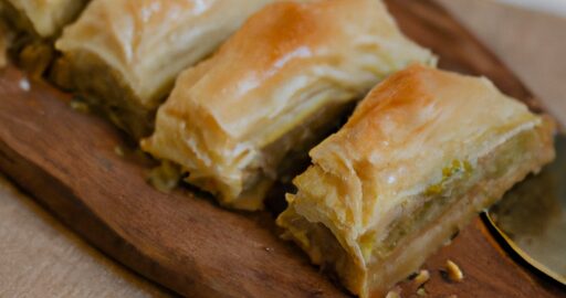 Baklava se sladkým medem