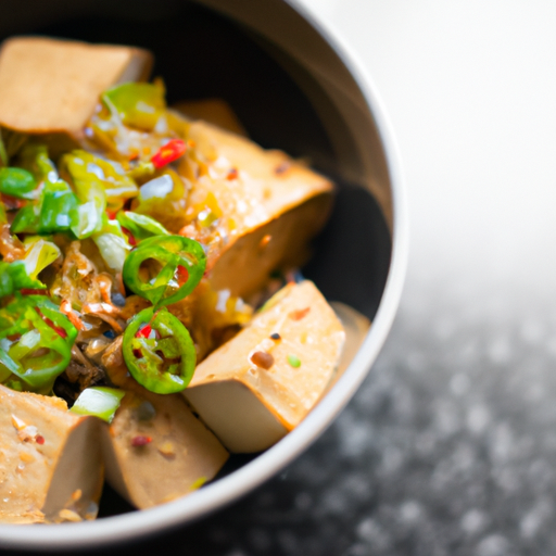 Tofu zeleninový wok