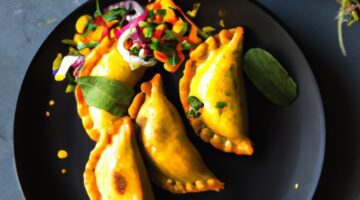 Kuřecí empanadas s avokádovým dipem