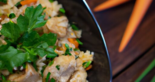 Zapečený rajčatový rýžový plát se zeleninou