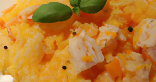 Risotto se šafránem a mozzarellou