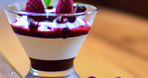 Syrovátkový dezert s jahodami