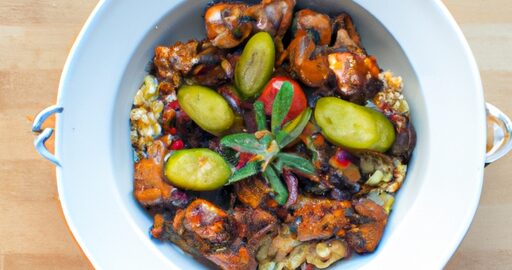 Rajčatová polévka s bazalkovým pestem