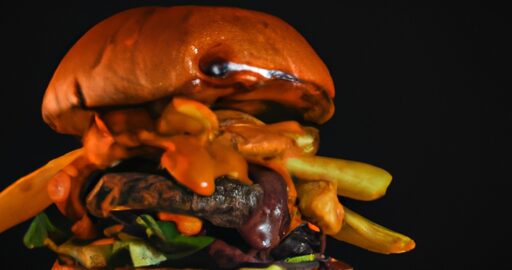 Hovězí burger s cheddarem