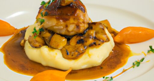 Kuřecí smaženice s javorovým sirupem