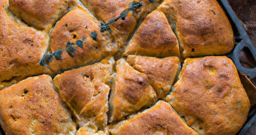 Kashkavalowo zapečený pita chleba