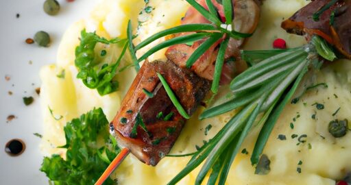 Cizrna se zelenou umakartou