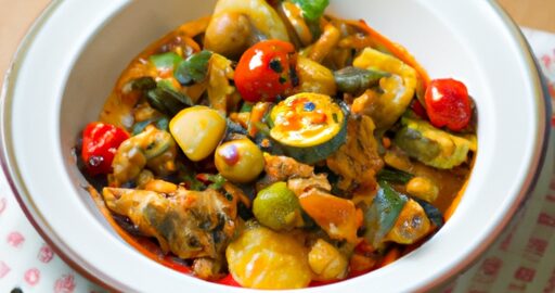 Kuřecí ratatouille v čínském stylu