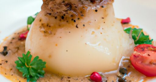 Hovězí líčka s bramborovou kaší