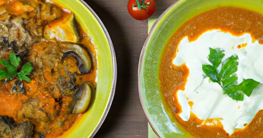 Ostřicová polévka s houbami