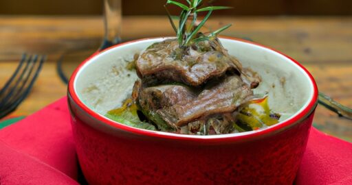 Kuře s vinnou révou