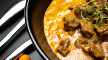 Kari s cizrnavými placičkami