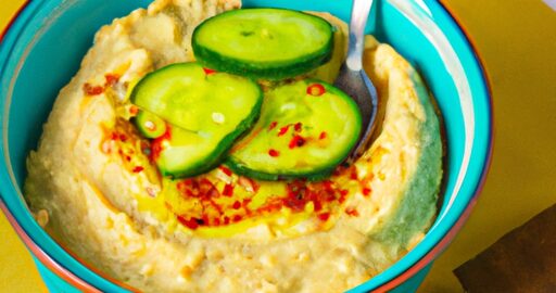 Humus se sezamovou pastou.