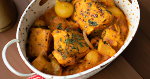 Kořeněný kuřecí kari