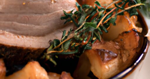 Králík s medovou glazurou