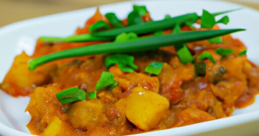 Veganský batátový guláš