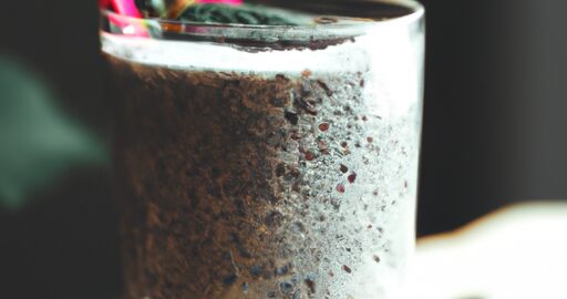 Chia ovocný smoothie