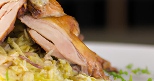 Brazilská kuřecí kachna s maniokem