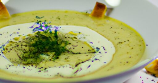 Vichyssoise – krémová zeleninová polévka