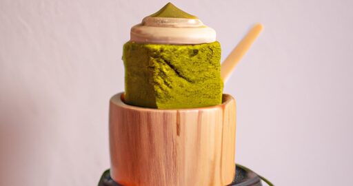 Matcha pudink.