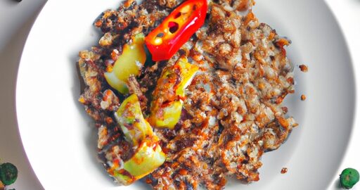 Zeleninová quinoa s avokádem.