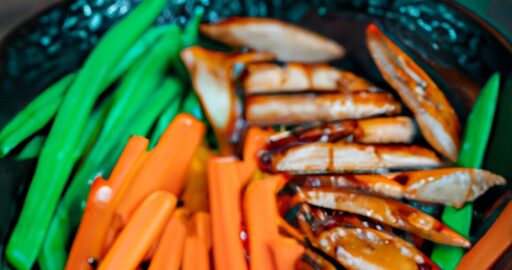 Teriyaki kuře se zeleninou