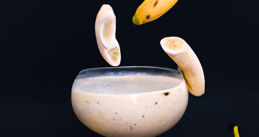 Bananový dort s kokosem