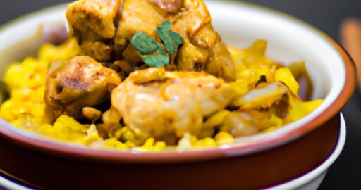 Krémový kuřecí korma