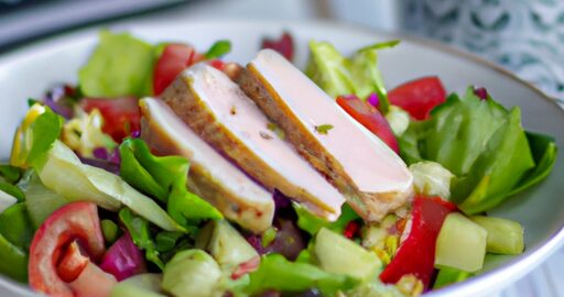 Kouřový kuřecí salát