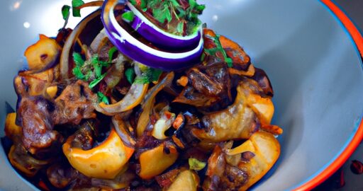 Hrachová polévka s klobásou