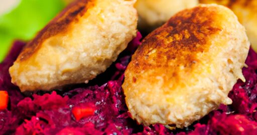 Bramborové knedlíky s houbami