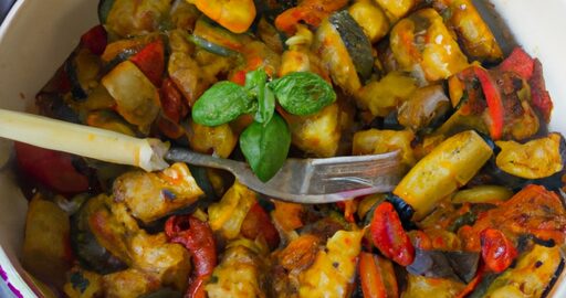 Ratatouille na třtinové polévce