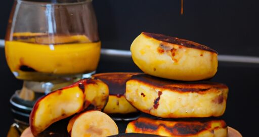 Brazilský banánový dort.