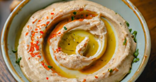 Hummus z cizrny a tahini