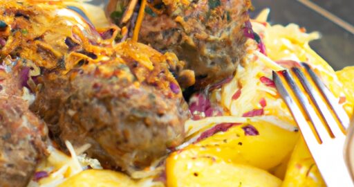 Pečená kachna s bramborovými knedlíky.