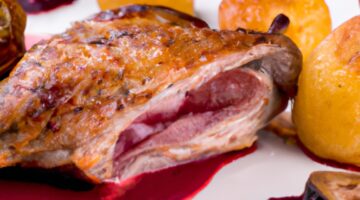 Pečené kuře s medovo-sójovou glazurou