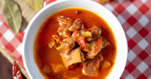 Rajčatový guláš s fazolkami